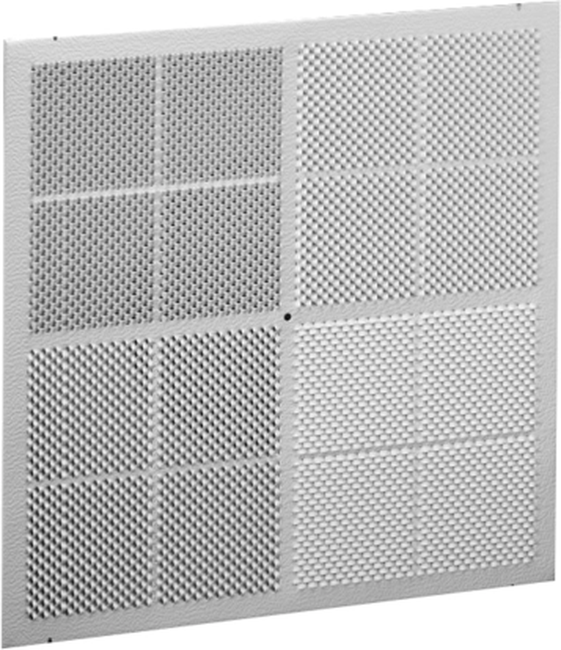 Aluminum Modular Core Diffuser In T-bar Panel